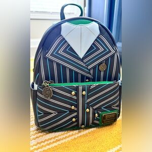 Loungefly Wicked Elphaba Black and Green Striped Backpack